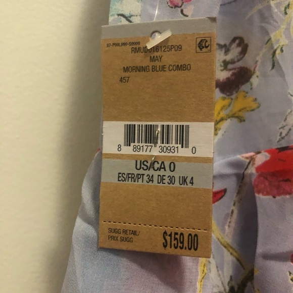 Rachel Roy maxi floral dress with ruffles - Picture 9 of 9